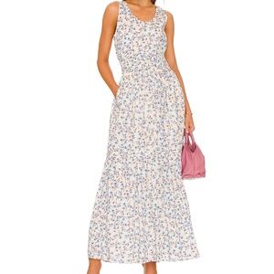 Something Navy -‎  Floral Tiered Maxi Dress